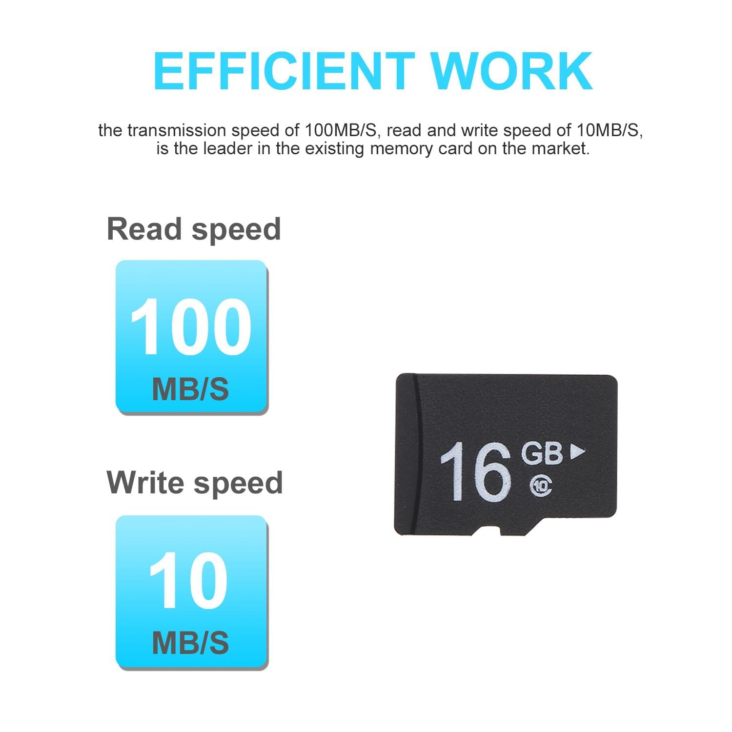 16G TF Card Memory Card for PC Digital Camera Monitor - 16G