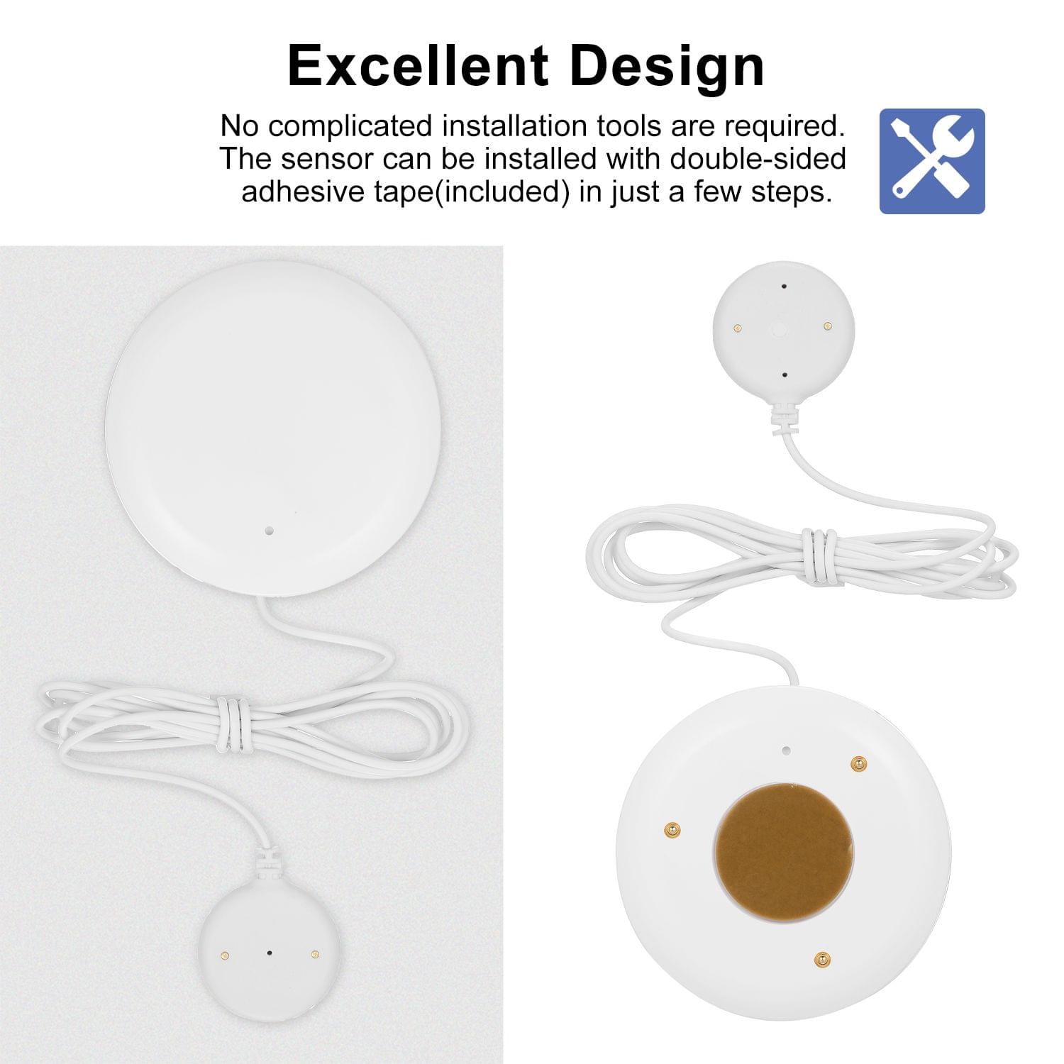 WIFI Water Leak Sensor Water Leakage Intrusion Detector