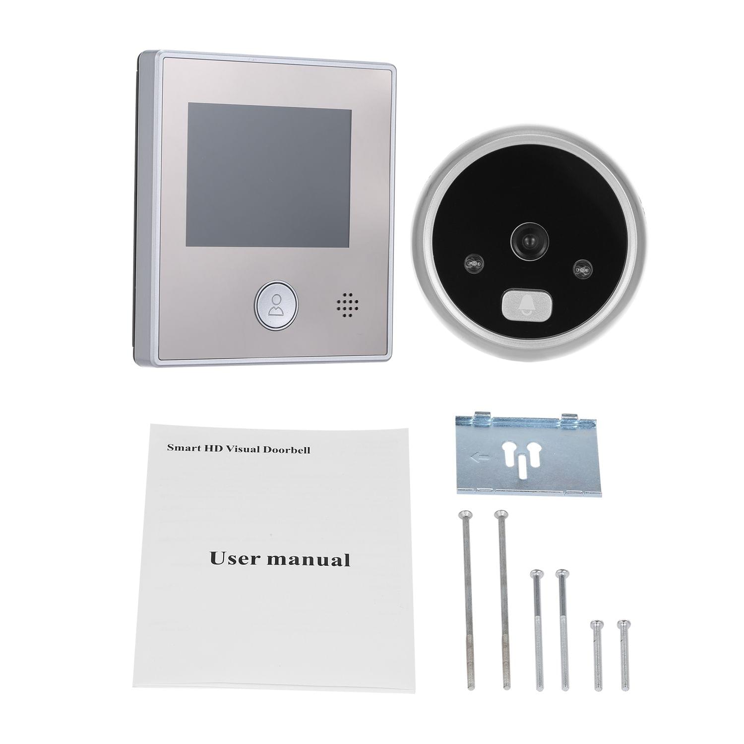 1.3MP Peephole Door Camera 2.8 Inch Color LCD Screen Monitor