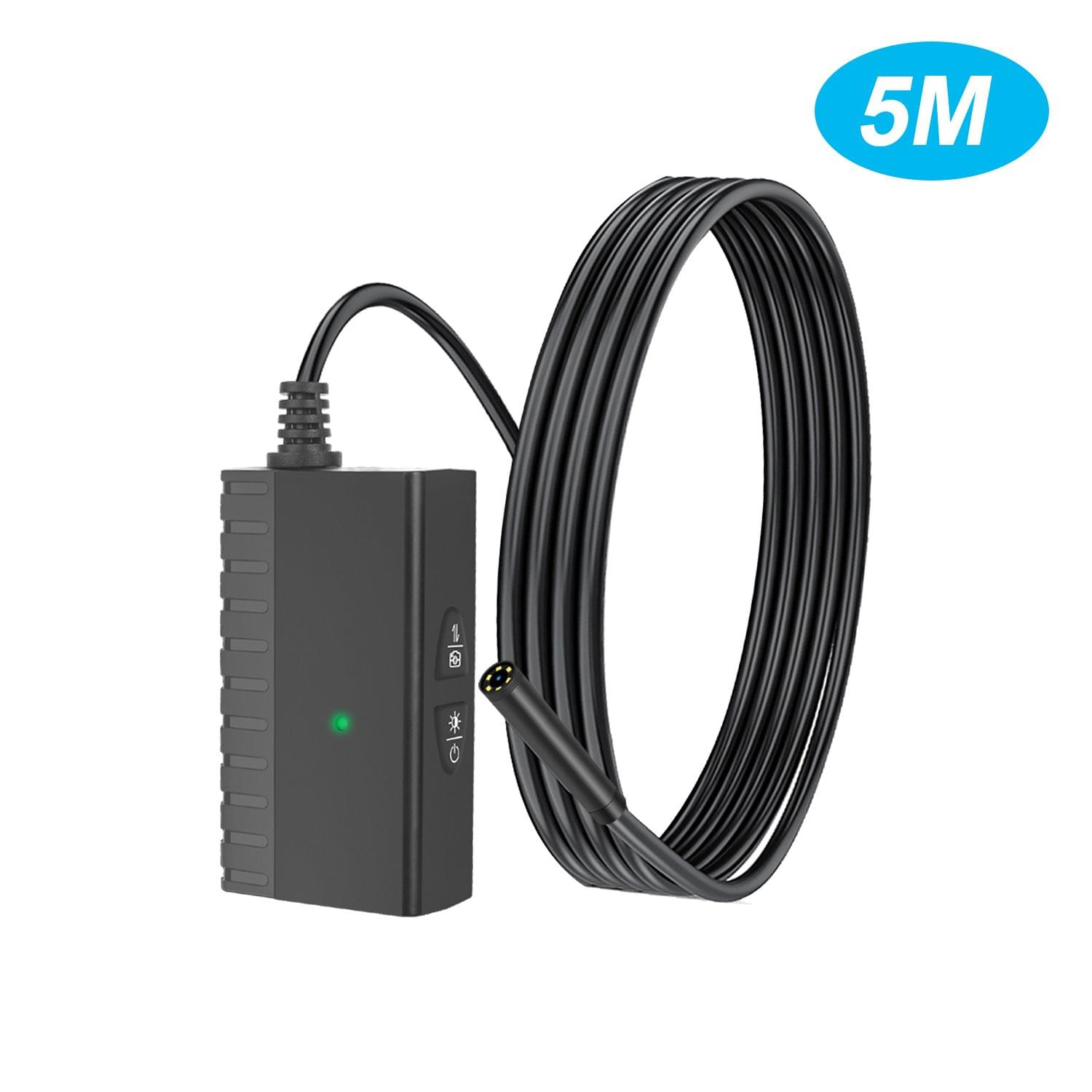 Industrial Endoscope Snake Camera 5.5mm Borescope Camera HD - 5m
