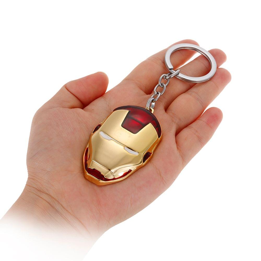 Marvel Iron Man Mask Metal Key Chain