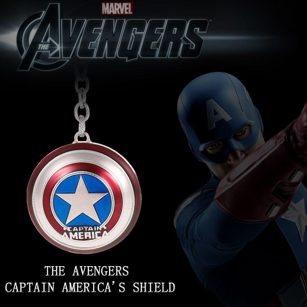 Marvel The Avengers Key Ring Captain America's Shield Metal