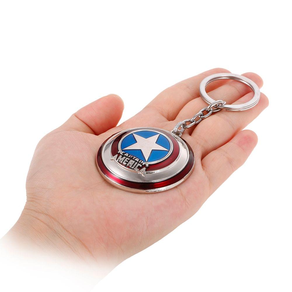 Marvel The Avengers Key Ring Captain America's Shield Metal