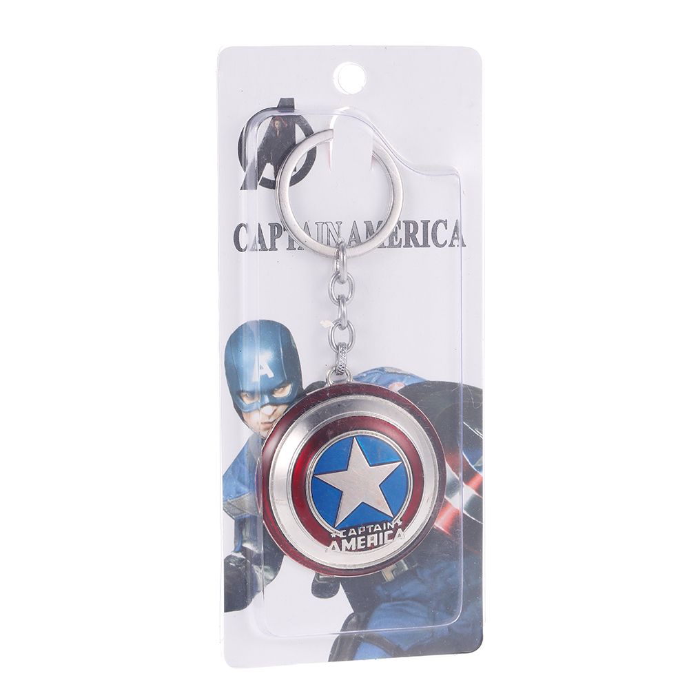 Marvel The Avengers Key Ring Captain America's Shield Metal