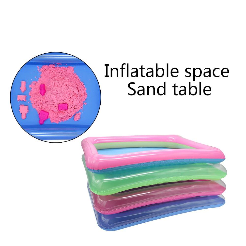 1Pcs Portable Inflatable Sandbox Plate for Kinetic Sensory - 1