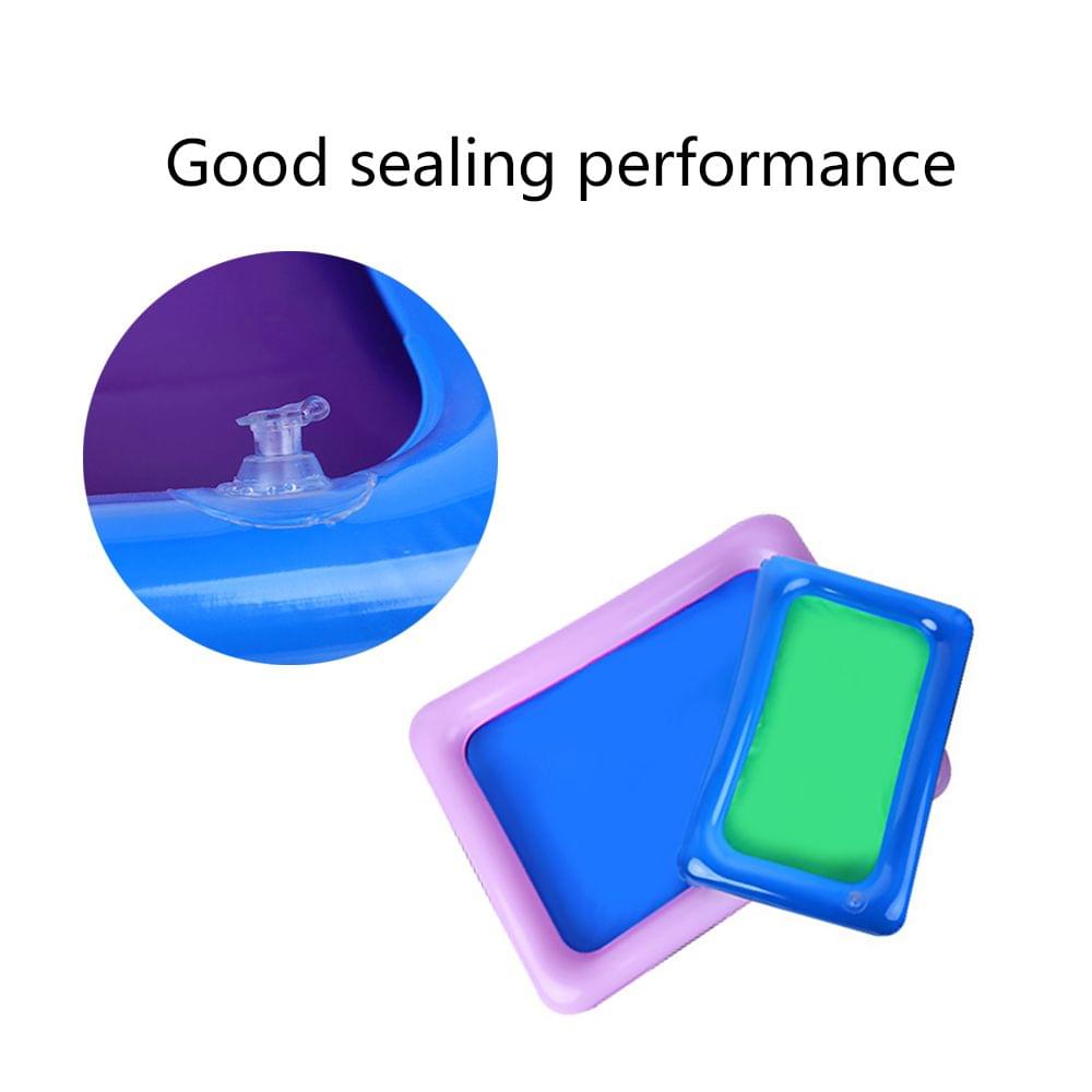 1Pcs Portable Inflatable Sandbox Plate for Kinetic Sensory - 1