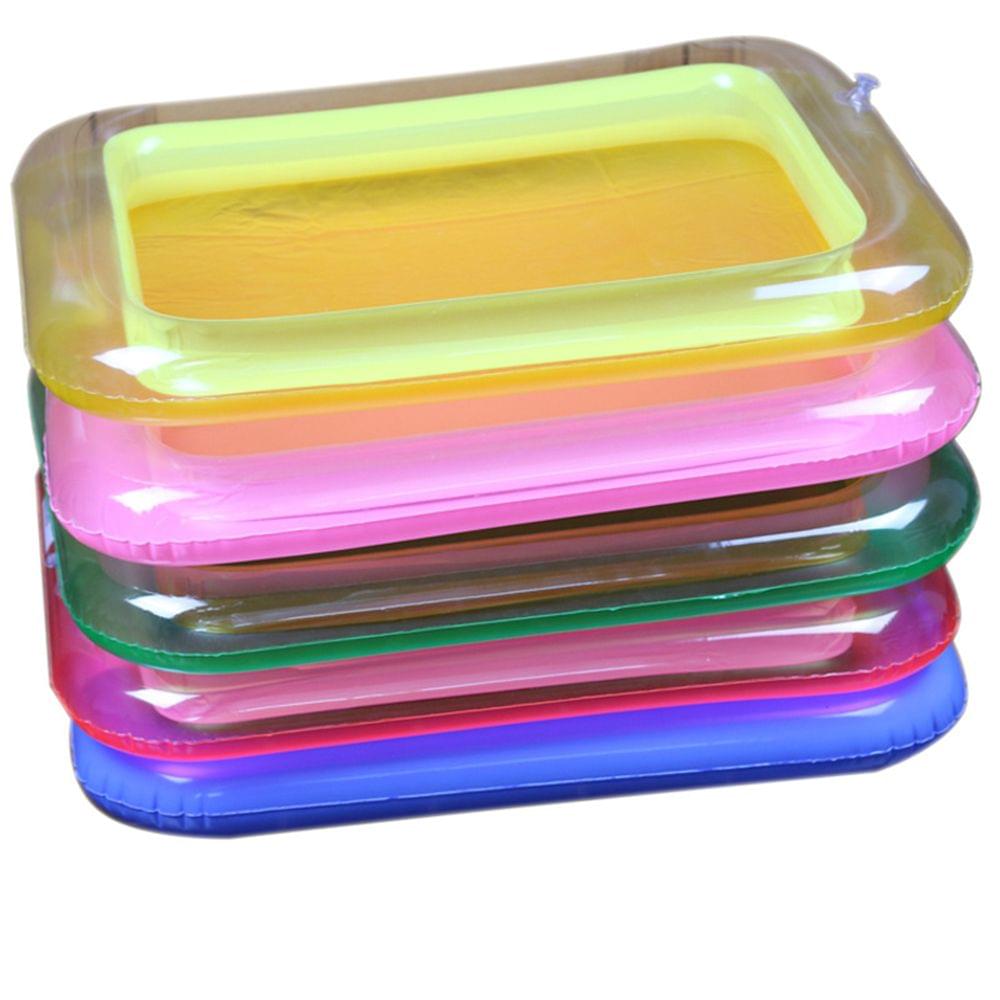 1Pcs Portable Inflatable Sandbox Plate for Kinetic Sensory - 1