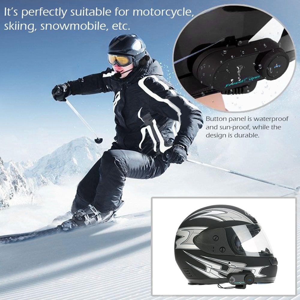 Freedconn TCOM-OS Motorcycle Helmet Bluetooth Intercom - US Plug