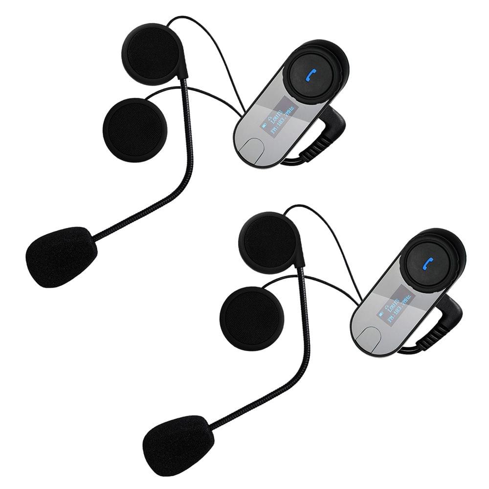 Freedconn 2 Sets TCOM-SC Motorcycle Helmet Bluetooth - EU Plug