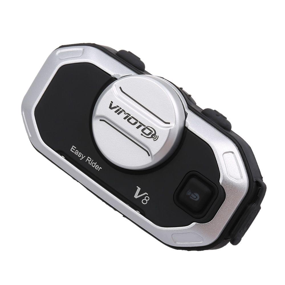Vimoto V8 Motorcycle Helmet BT Intercom Headset IPX5