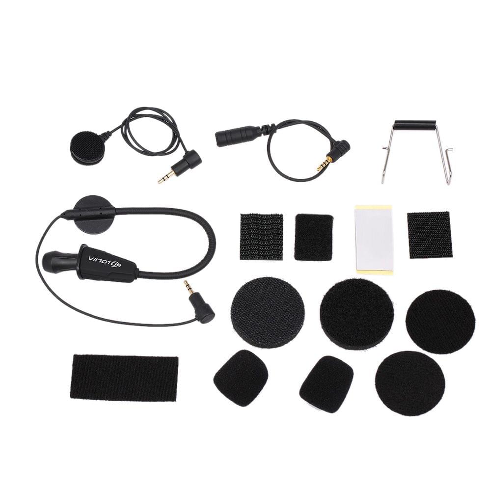 Vimoto V8 Motorcycle Helmet BT Intercom Headset IPX5