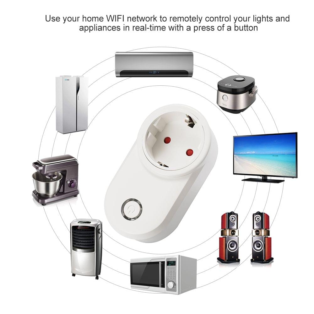 eWeLink Mini Smart WiFi Socket EU Type E Smart Plug Remote - EU-E