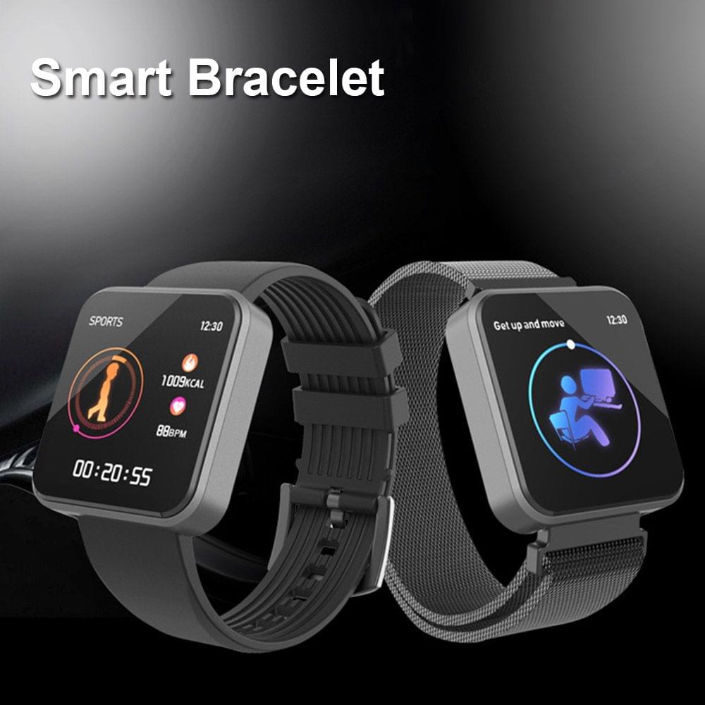 SX8 Smart Bracelet Heart Rate Monitor Smart Band Blood - TPU Strap