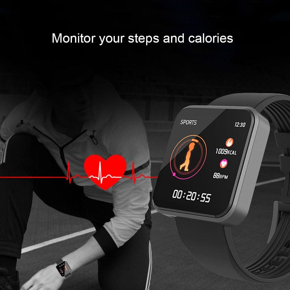 SX8 Smart Bracelet Heart Rate Monitor Smart Band Blood - TPU Strap