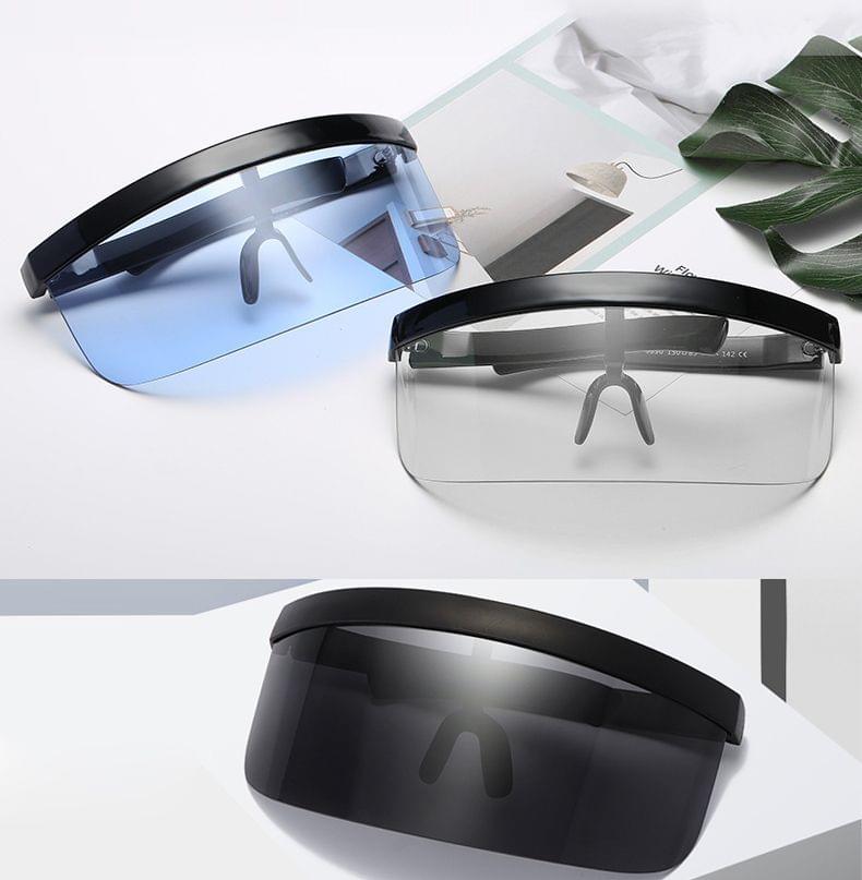 Face Shield Visor Sunglasses Oversize Safety Face Cover Half