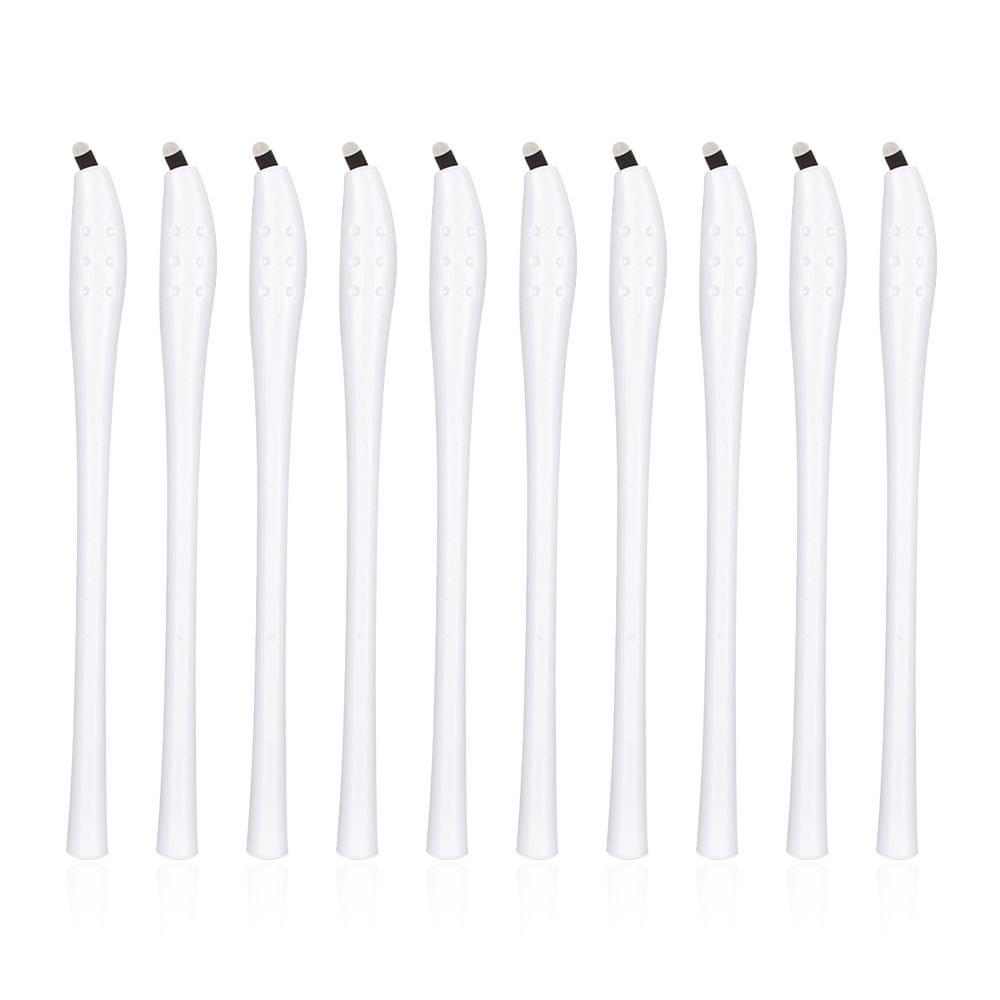 10pcs Eyebrow Tattoo Pens Tattoo Needles Microblading Pen