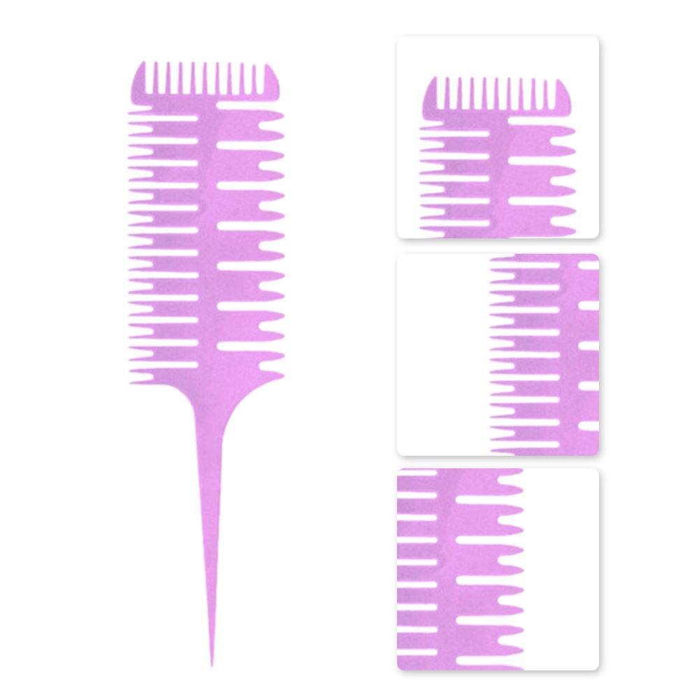6pcs Hair Styling Coloring Dyeing Tint Combs Sectioning