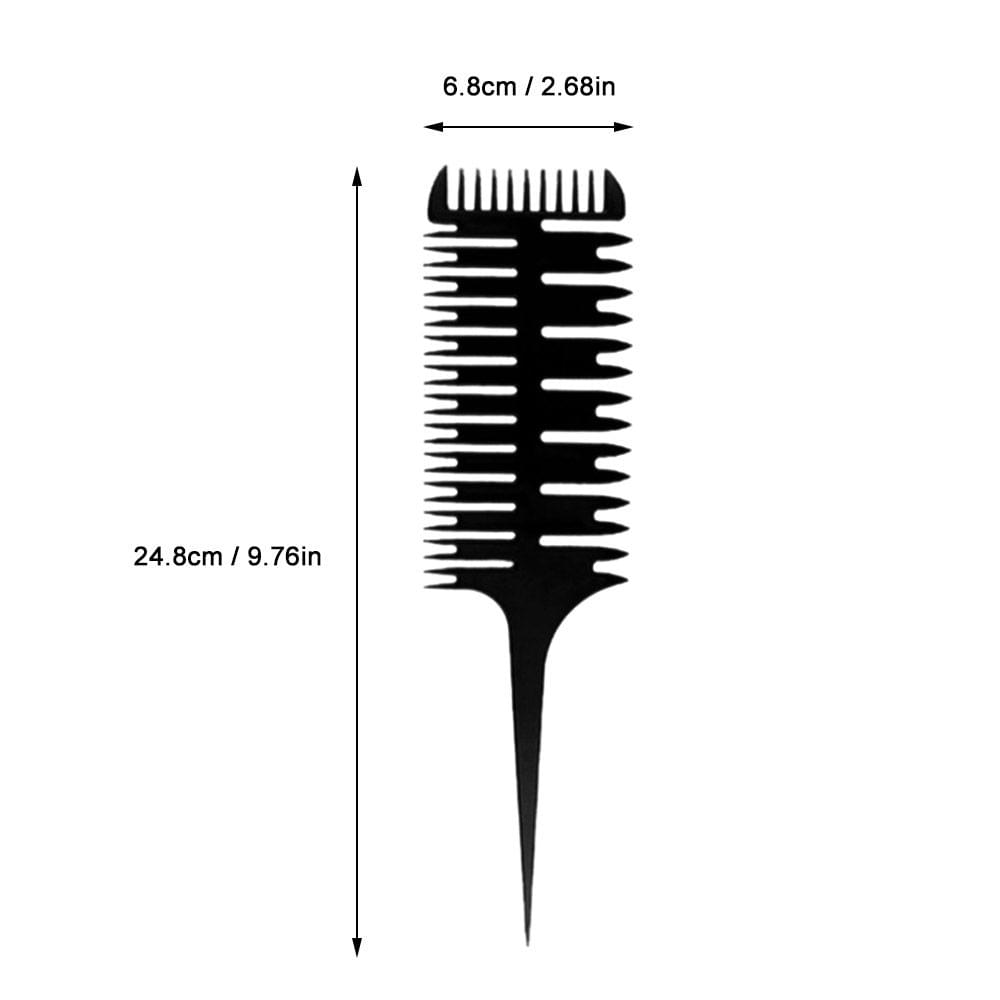 6pcs Hair Styling Coloring Dyeing Tint Combs Sectioning