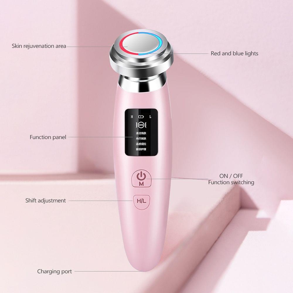 Household Red and Blue Light Cosmetic Instrument Warm