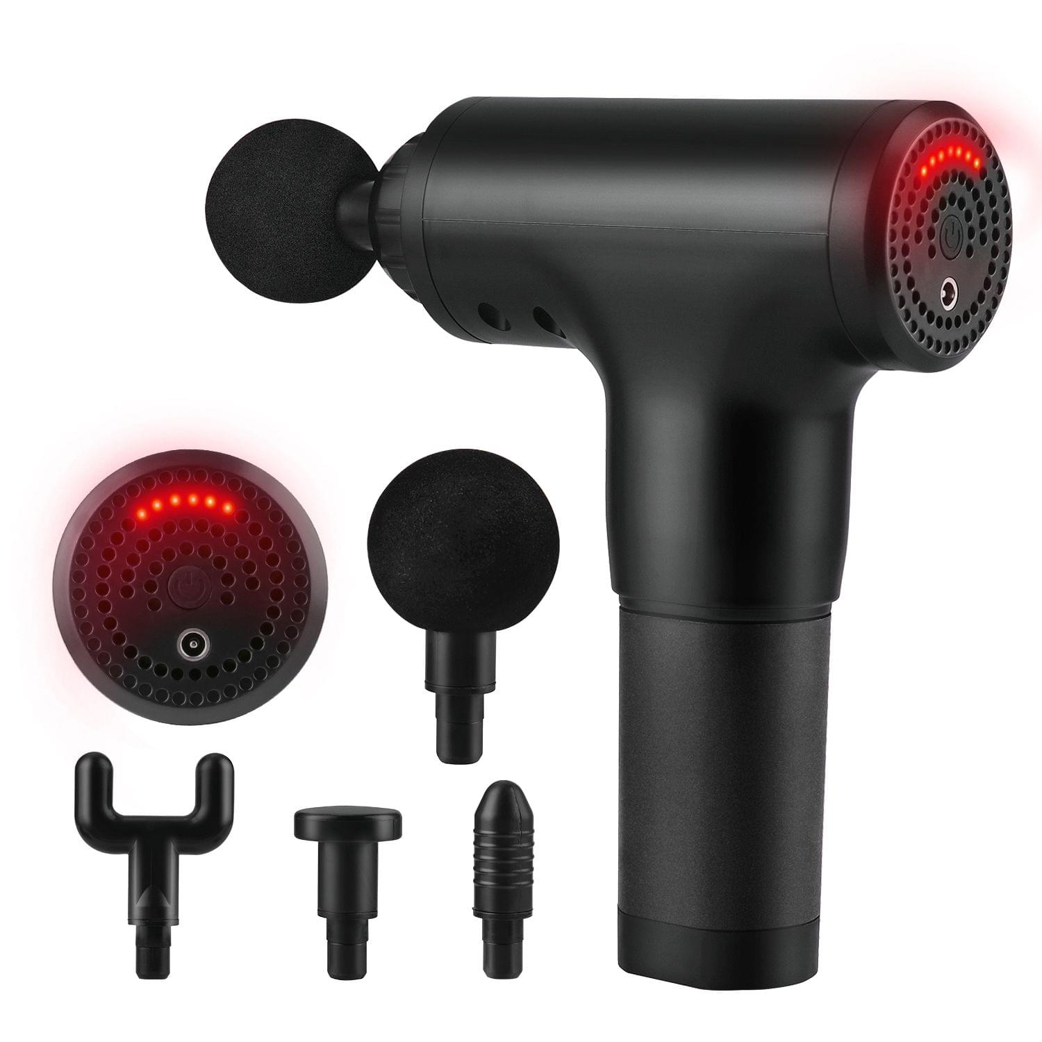 HF-280 Fascial Gun 6-Level Variable Frequency Vibration - UK Plug