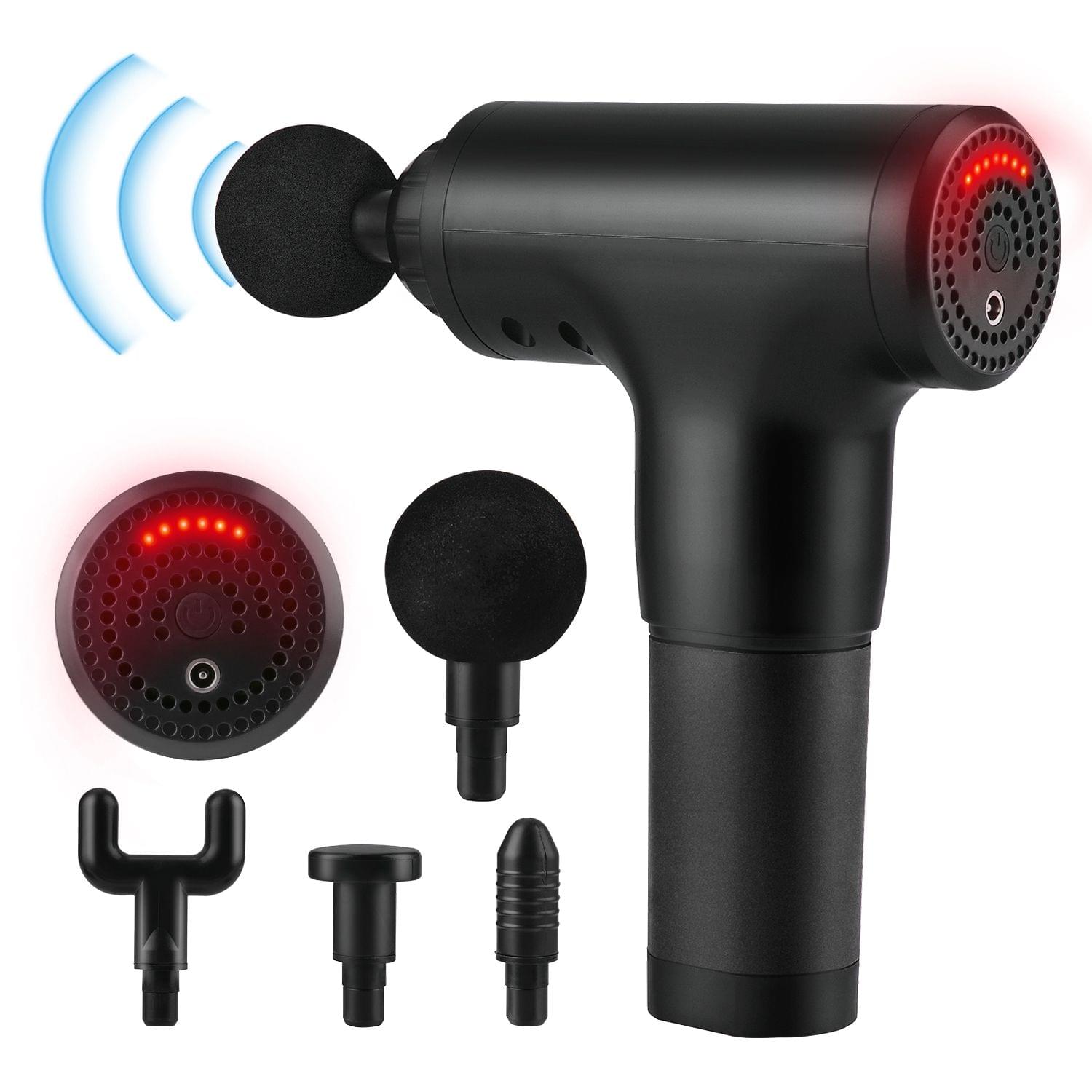 HF-280 Fascial Gun 6-Level Variable Frequency Vibration - US Plug