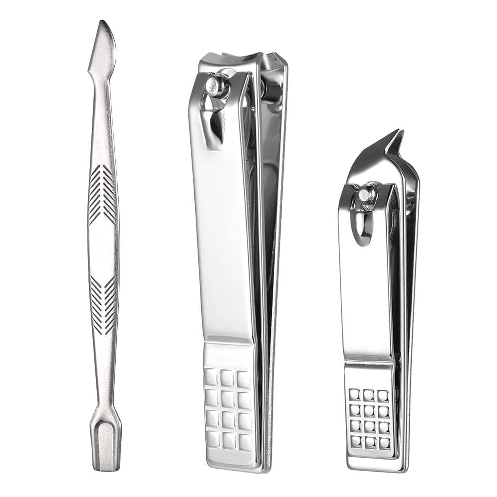 16Pcs Stainless Steel Manicure Pedicure Set Nail Clipper