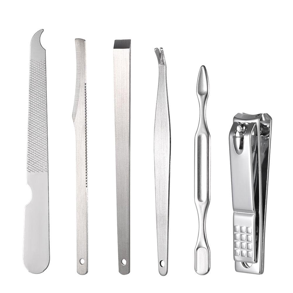 16Pcs Stainless Steel Manicure Pedicure Set Nail Clipper