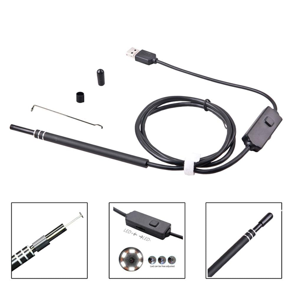 USB Ear Cleaning Endoscope Visual Earpick With Mini Camera