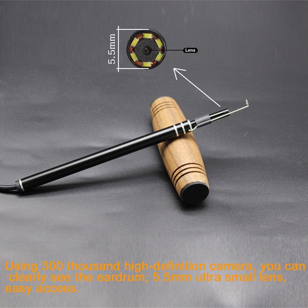 USB Ear Cleaning Endoscope Visual Earpick With Mini Camera