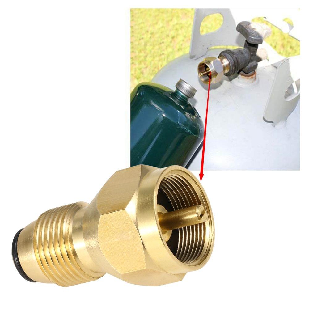 Lixada Safety POL Adapter Propane Refill Adapter Solid - Adapter