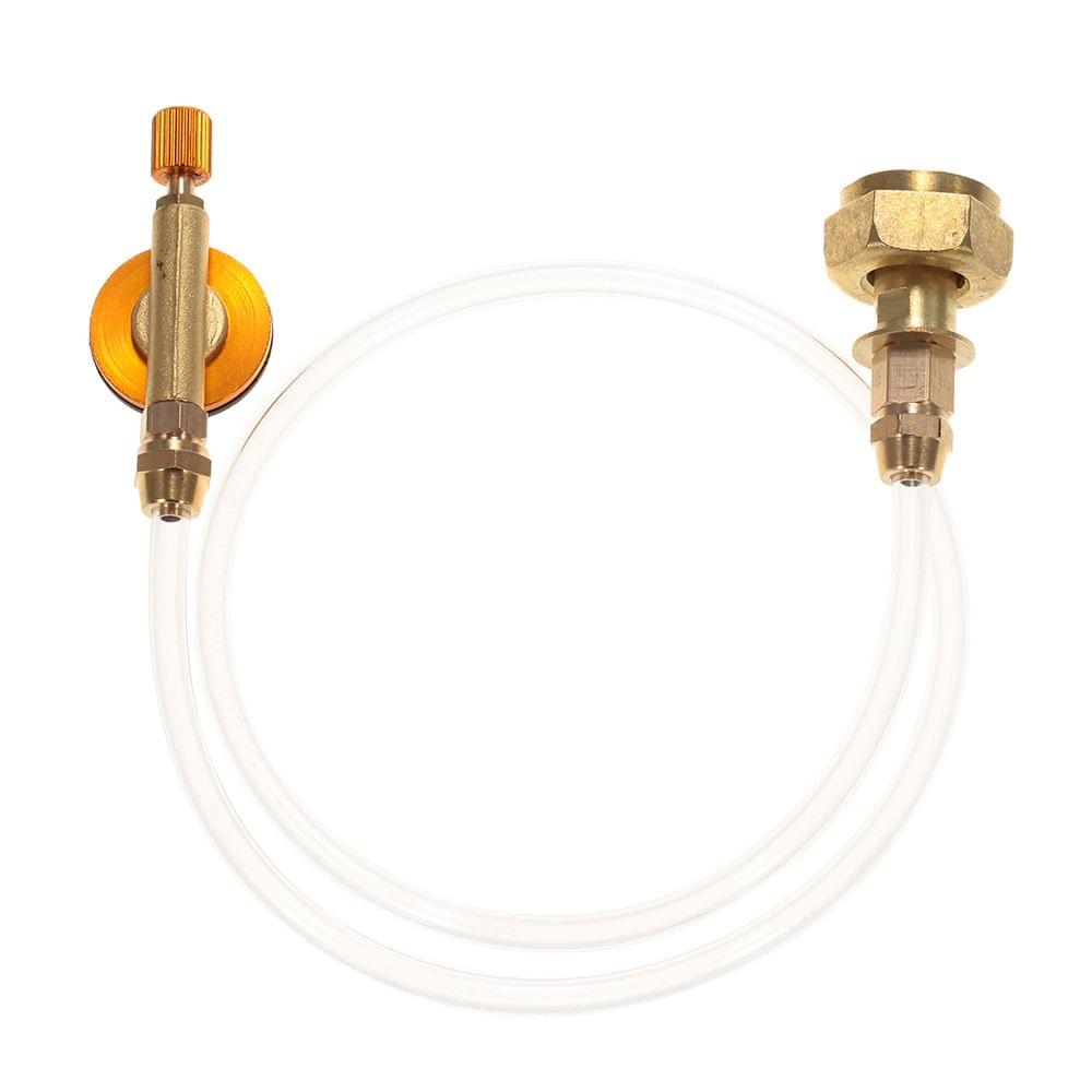 Outdoor Camping Stove Propane Refill Adapter LPG Flat - 2