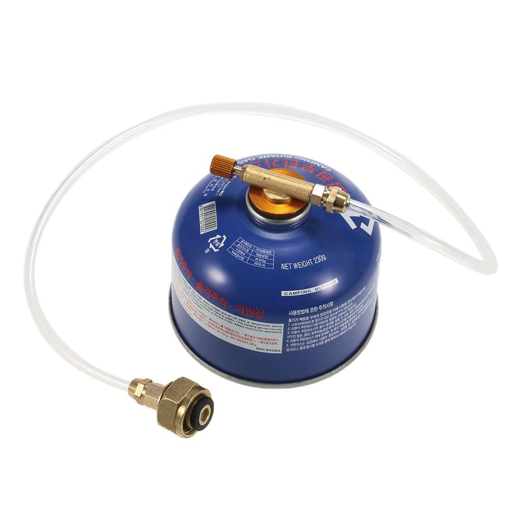Outdoor Camping Stove Propane Refill Adapter LPG Flat - 2