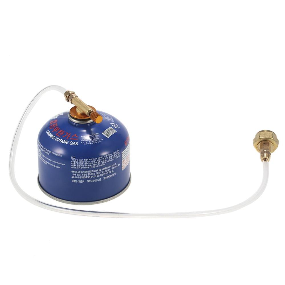 Outdoor Camping Stove Propane Refill Adapter LPG Flat - 2