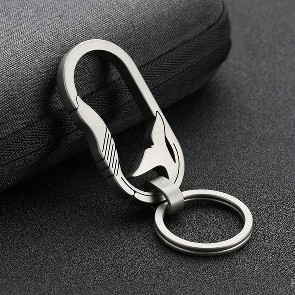 Titanium Key Chain Men Ultra Lightweight Titanium Keychain