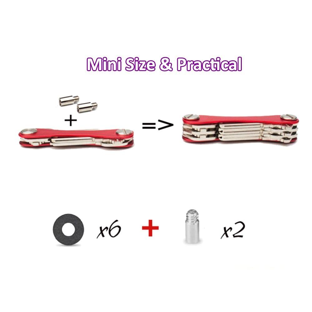 Purple Large Scale Key Holder Tool Gadget Organizer Key