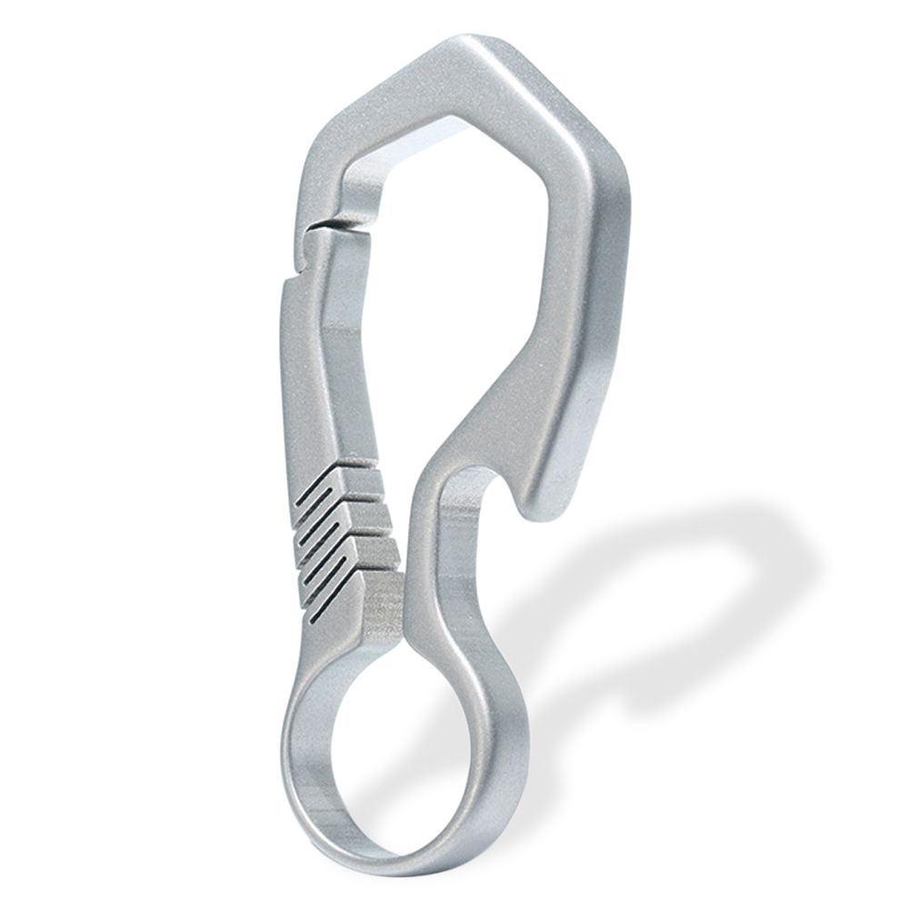 Outdoor Lightweight Titanium Key Chain Quick-release Key - A Plus