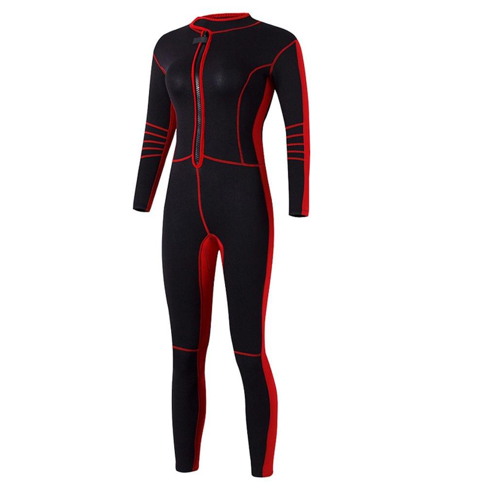 1.5mm Neoprene Women Full Body Snorkeling Diving Suit - S