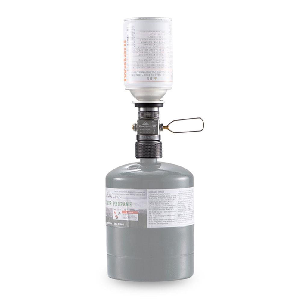 Gas Saver Plus with Butane Adapter Gas Adapter for Camping - set 4