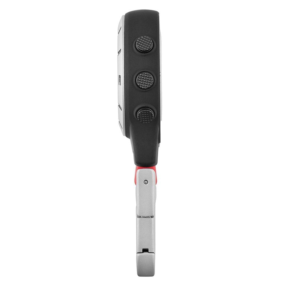 Smart Watch Altimeter Barometer Compass LED Clip - Red Black