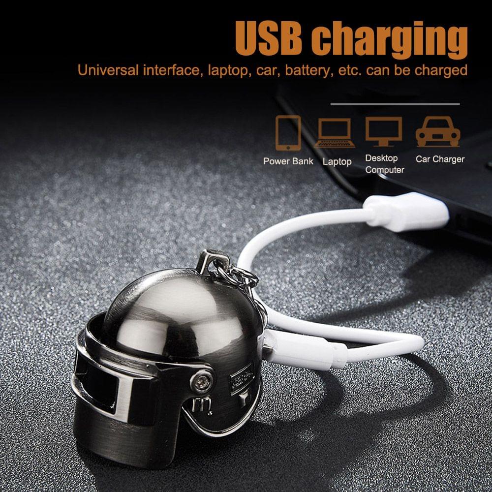 Multifunction Keychain Electronic Windproof Cigarette