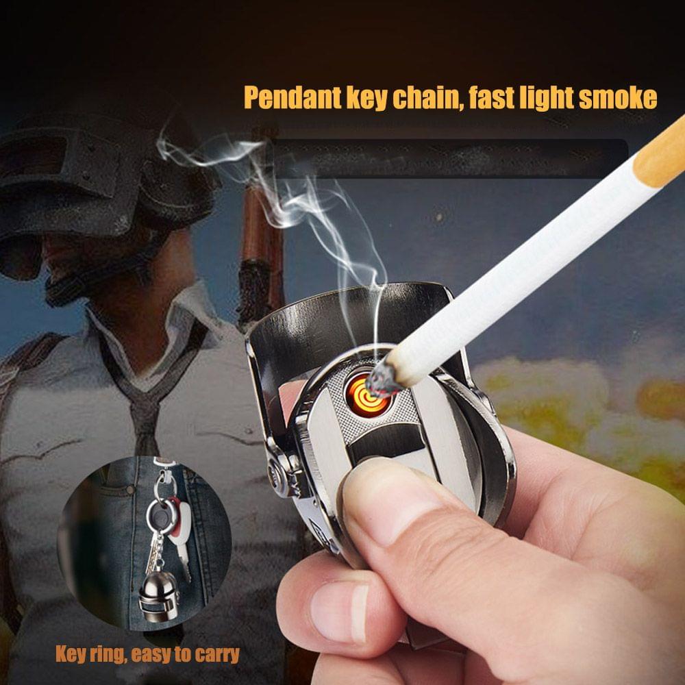 Multifunction Keychain Electronic Windproof Cigarette