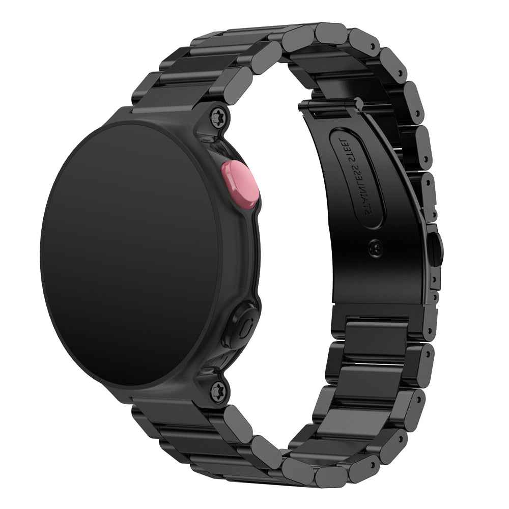 316 Stainless Steel Watch Band for Garmin Forerunner 630 620 220 230 235 735 - Black