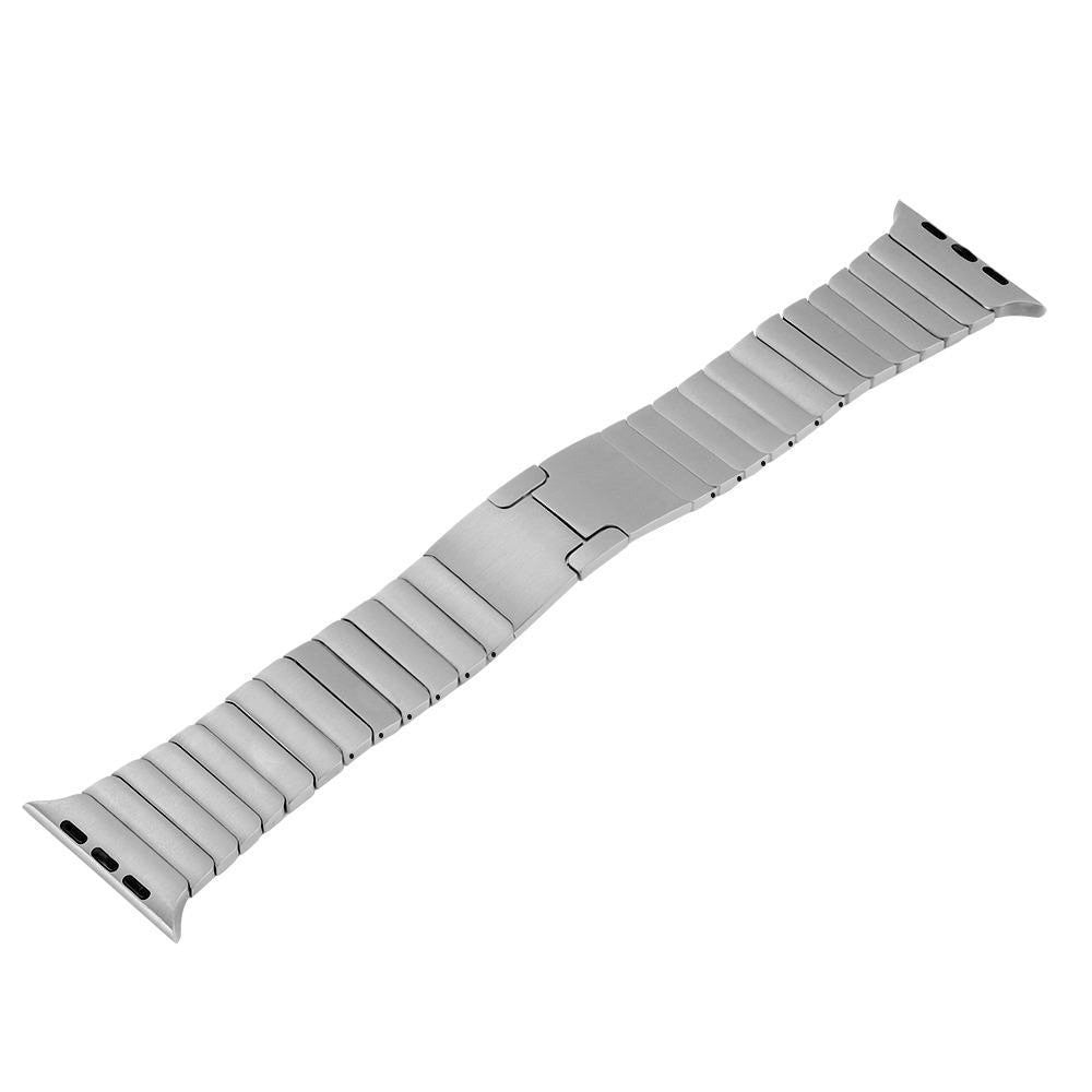 1:1 Scale Stainless Steel Watchband Strap for Apple Watch Series 8 7 41mm / Series 6 SE / SE(2022) 5 4 40mm / Series 3 2 1 38mm - Silver Color - UNIQBUY