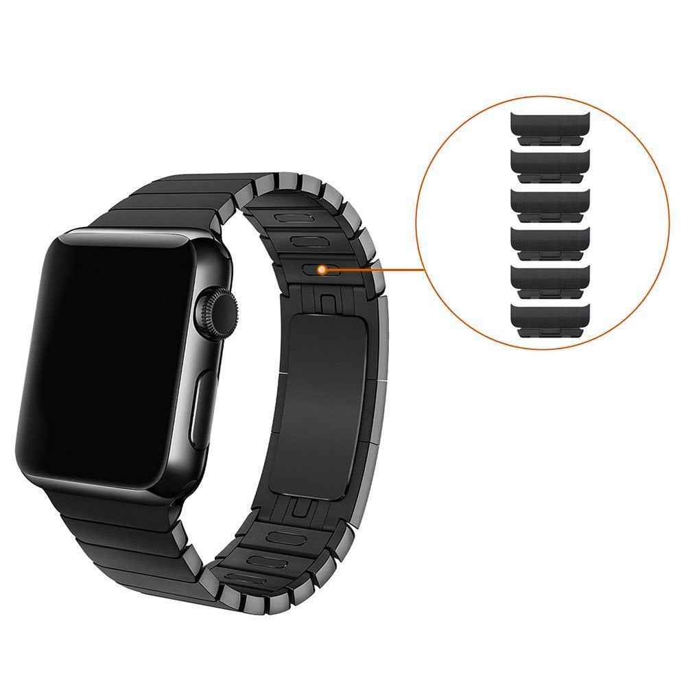 For Apple Watch Ultra 49mm Series 8 / 7 45mm / 6 / 5 / 4 / SE / SE (2022) 44mm / 3 / 2 / 1 42mm Watch Band Metal Watch Strap - Titanium