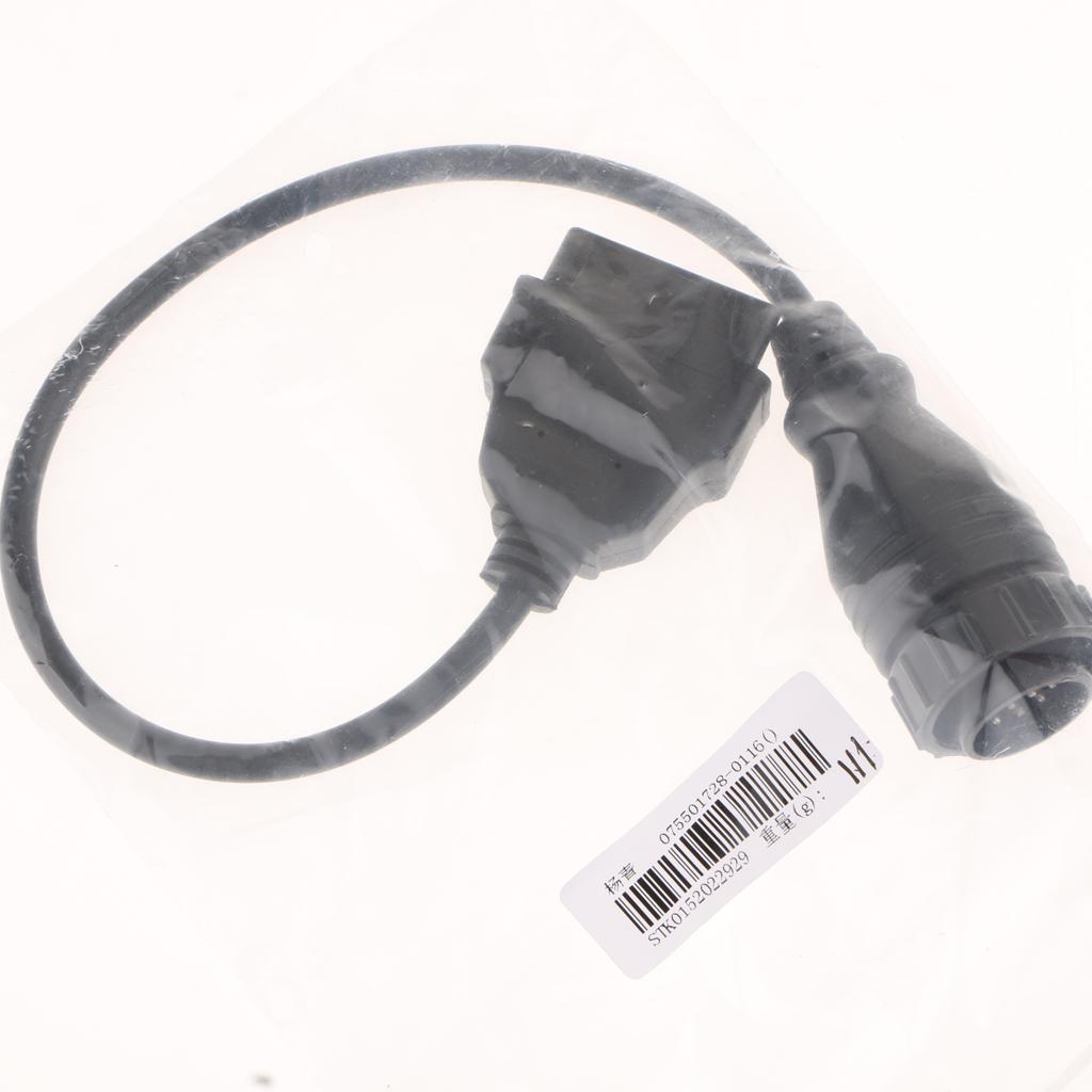 14 Pin to 16 Pin OBD2 Diagnostic Convertor Adapter Cable for Benz