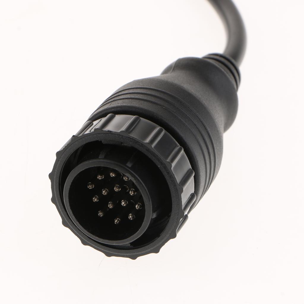 14 Pin to 16 Pin OBD2 Diagnostic Convertor Adapter Cable for Benz