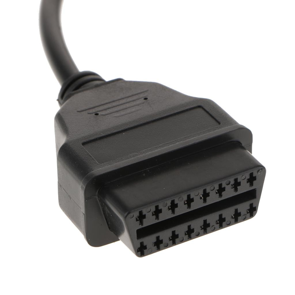 14 Pin to 16 Pin OBD2 Diagnostic Convertor Adapter Cable for Benz