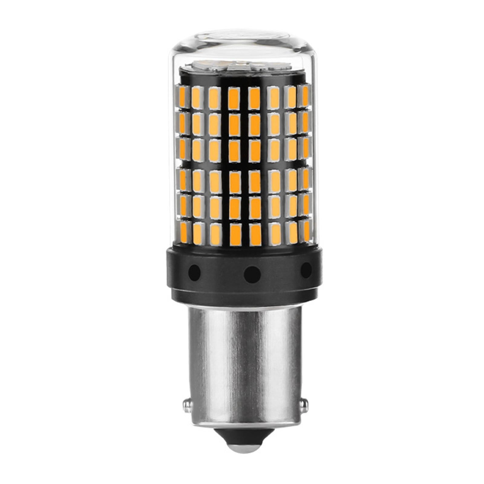 144SMD LED Car Brake Bulb 1200LM 6000K for Tail Light 150 Angle 1156 White