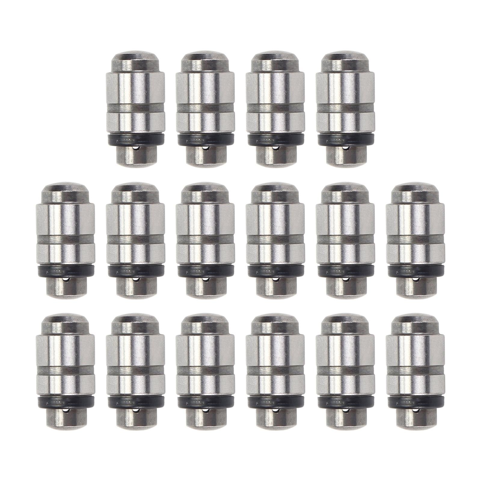 16 PCS Valve Tappets Lifters Kit for Mitsubishi 2.5/3.0/3.5L 2131753 Silver