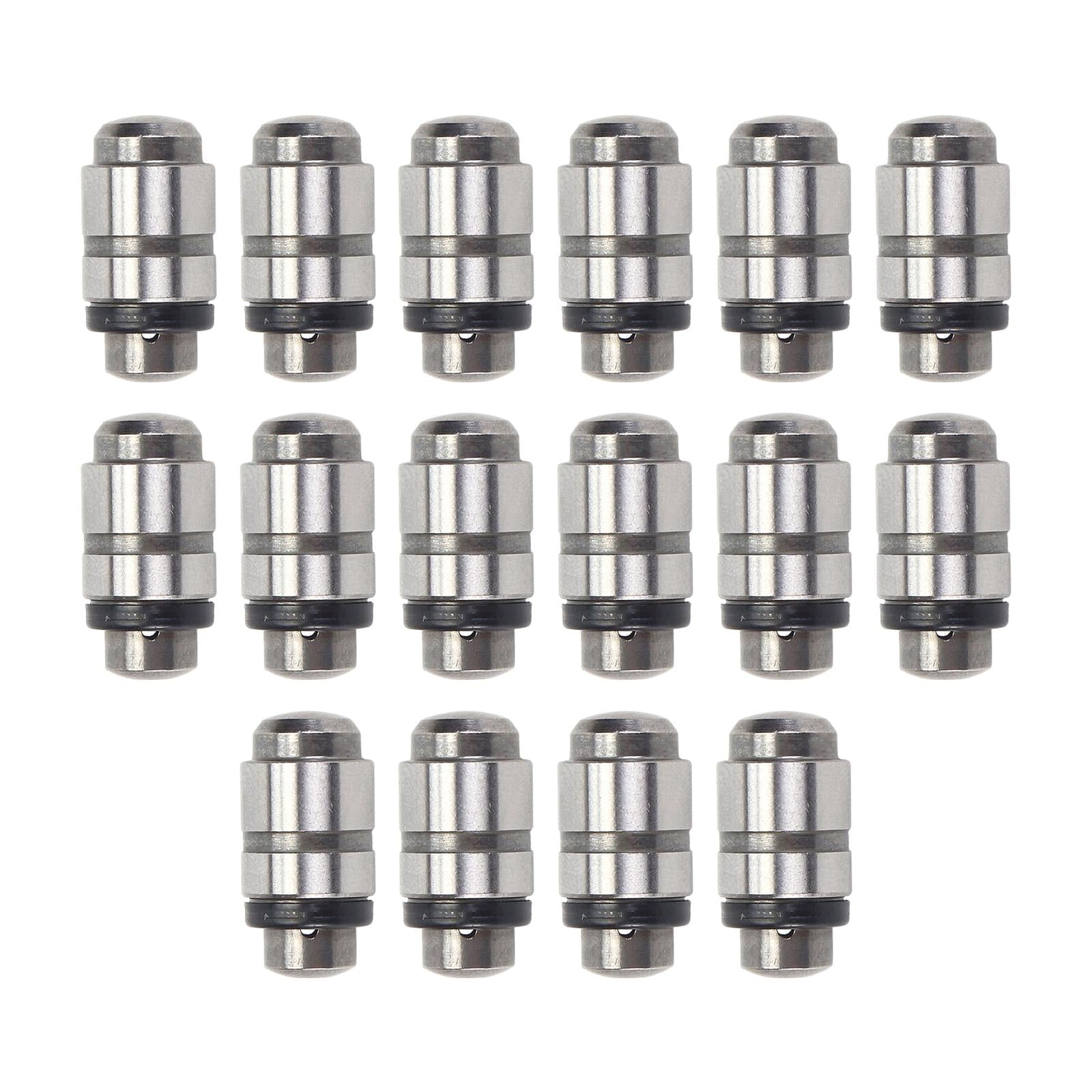16 PCS Valve Tappets Lifters Kit for Mitsubishi 2.5/3.0/3.5L 2131753 Silver